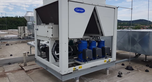 Průmyslové chlazení a mrazicí technologie Třebíč