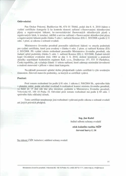 Certifikace OTOKAR POKORNÝ 3